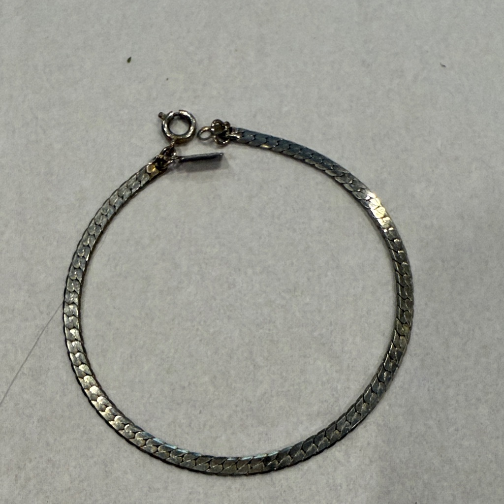 Vintage White Gold Plated Bracelet